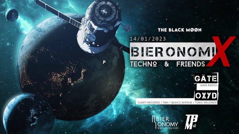 Bieronomix Techno & Friends Bieronomy The Black Moon Oxyd Gate